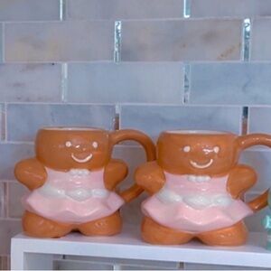 Gingerbread mug set